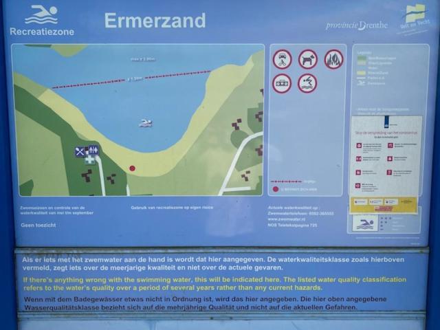 Strandhuisje Ermerzand Esterno foto